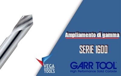 Ampliamento di gamma per le punte GARR TOOL